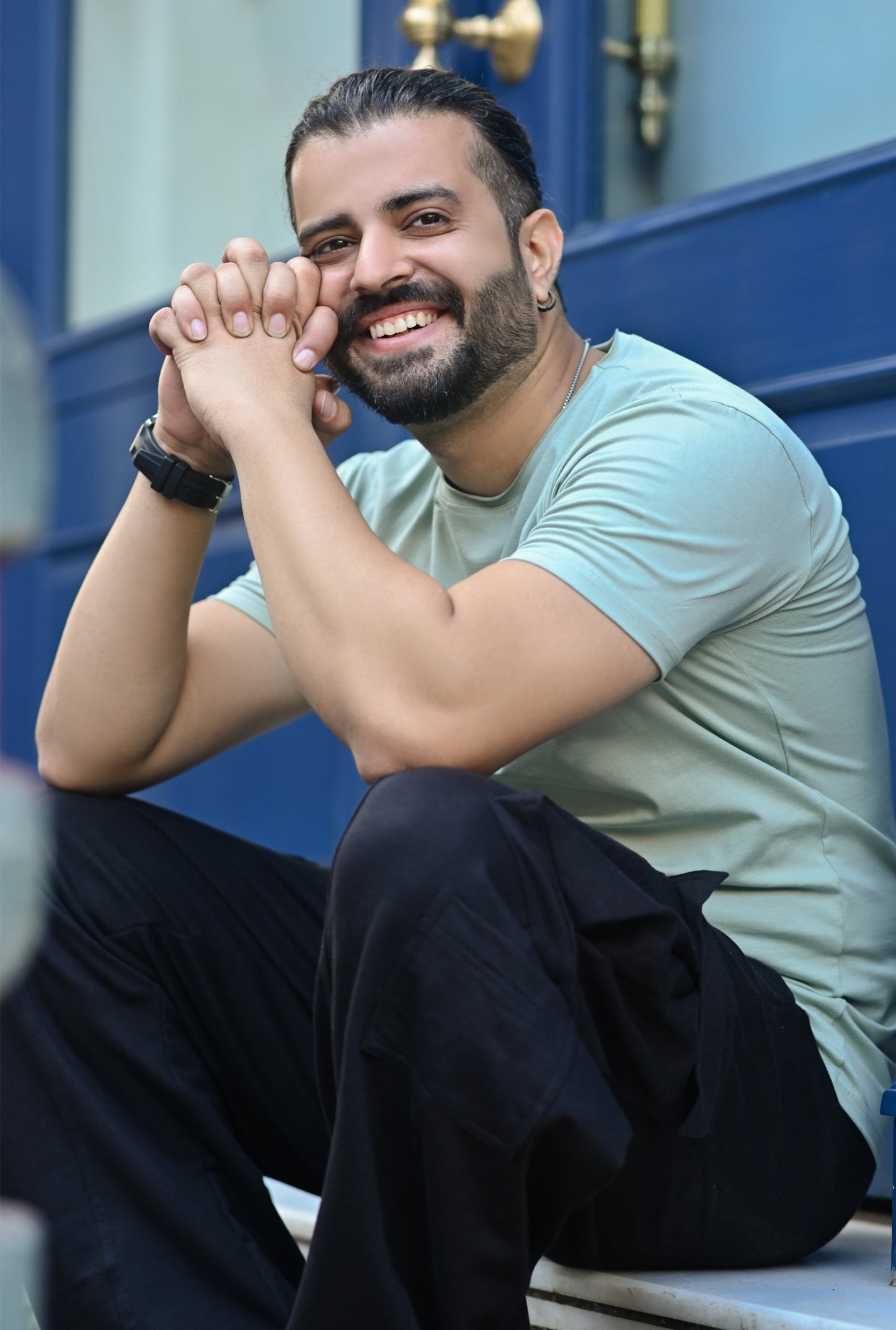 The Raven Black Trouser