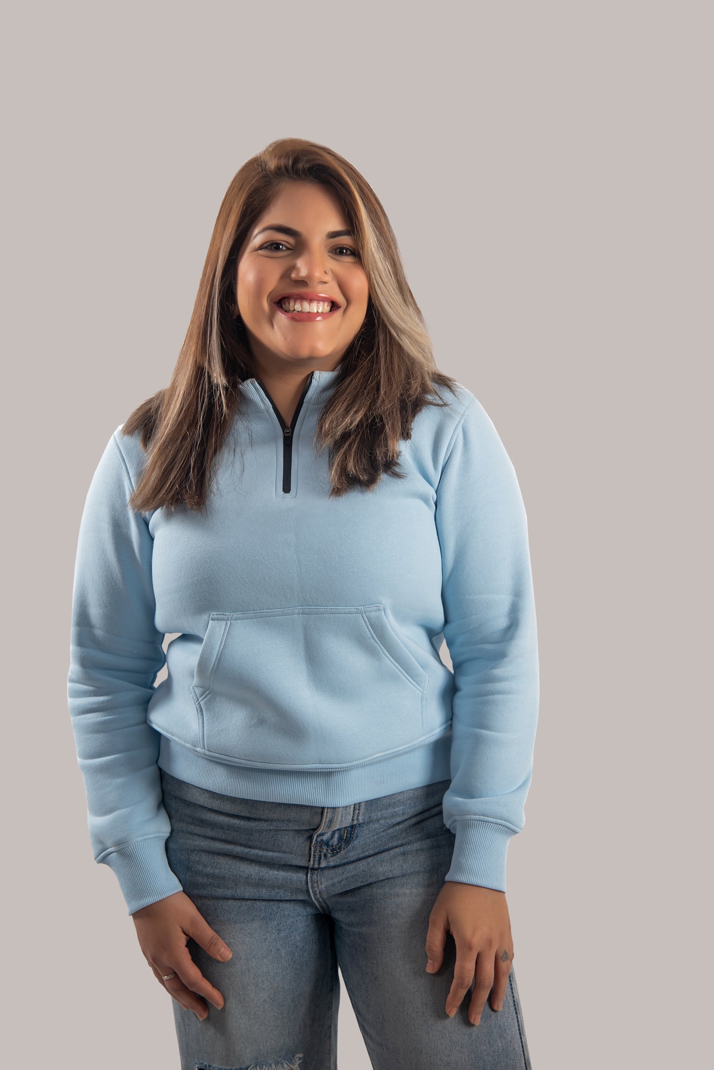 Calm (Blue Sweatshirt)