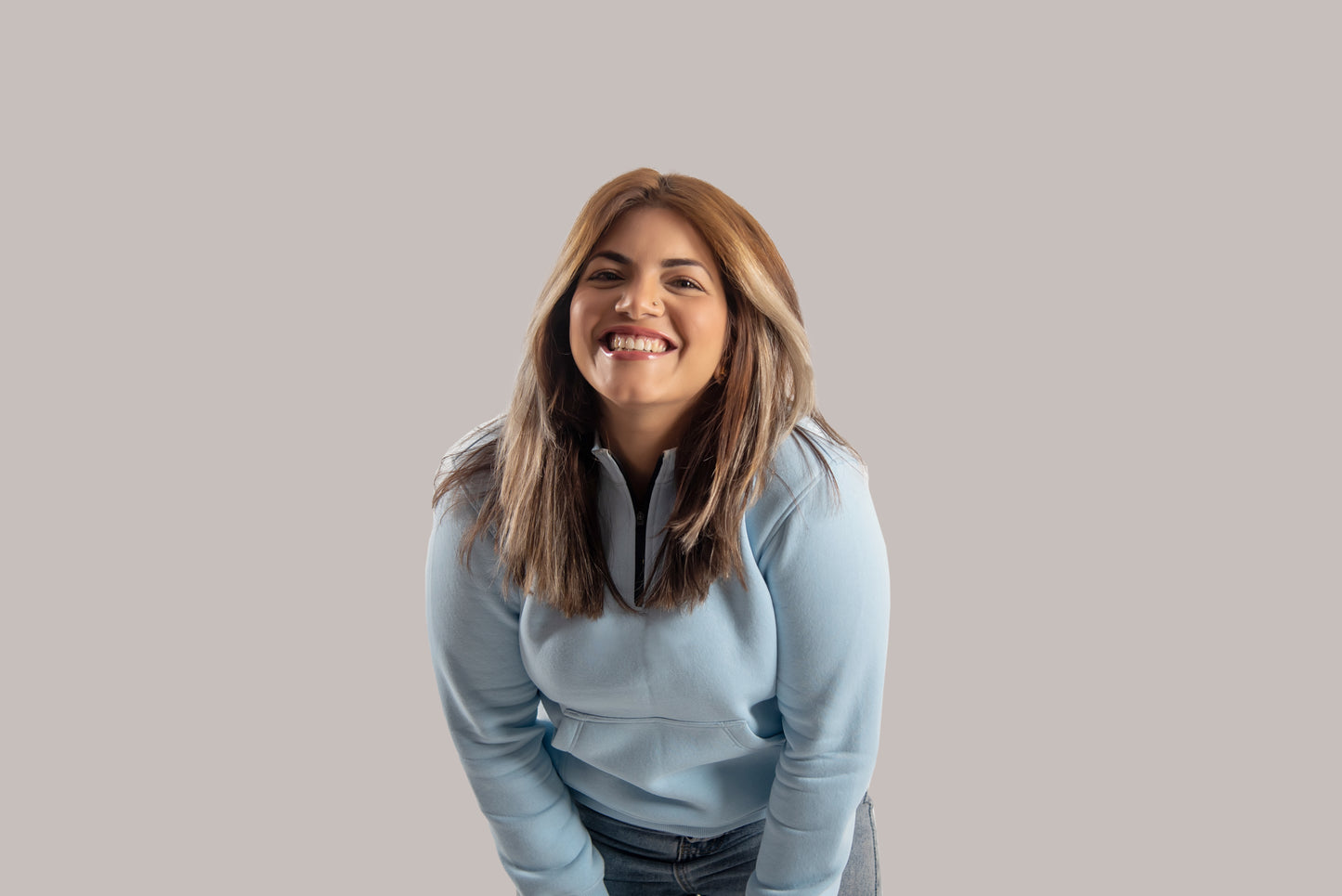 Calm (Blue Sweatshirt)