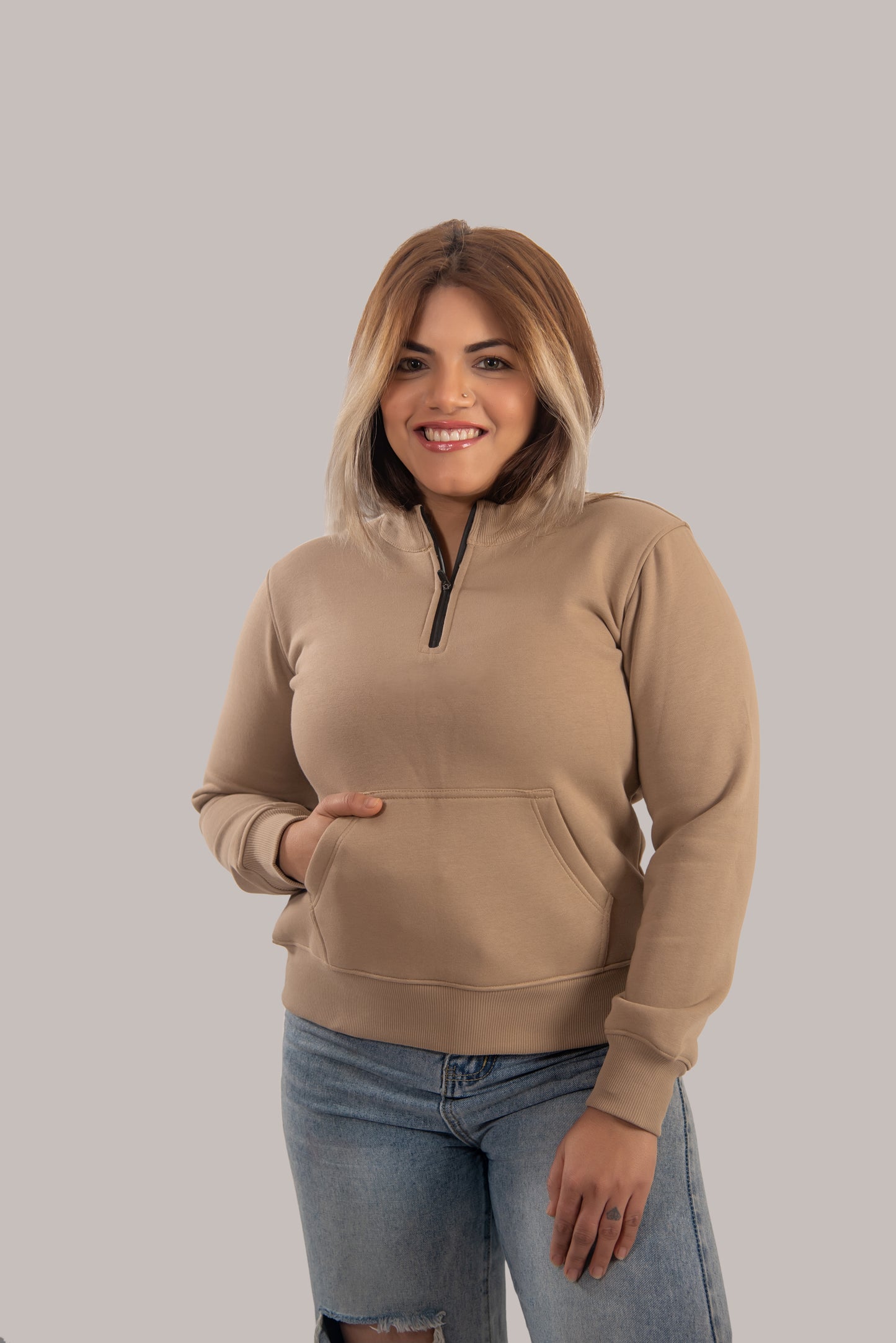 Simplicity (Beige Sweatshirt)
